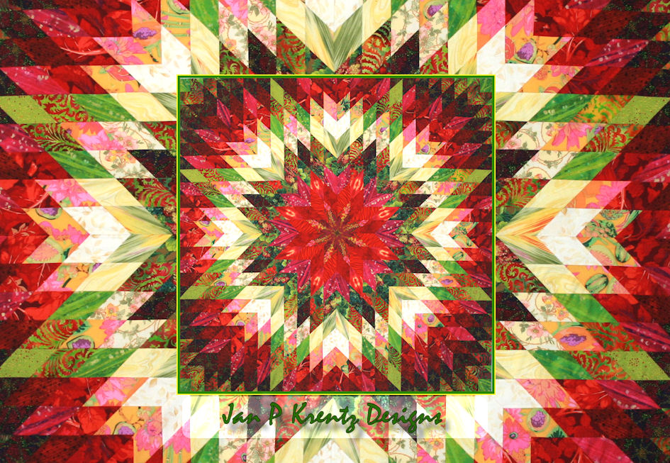 Garden Starburst quilt