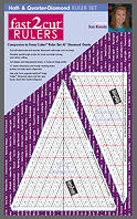 fast2cut quarter & half rulers