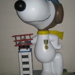 Snoopy, Flying Ace statue at the airport