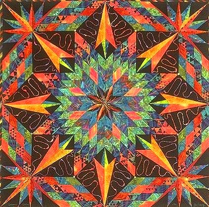 Summer Salsa Lone Star Quilt