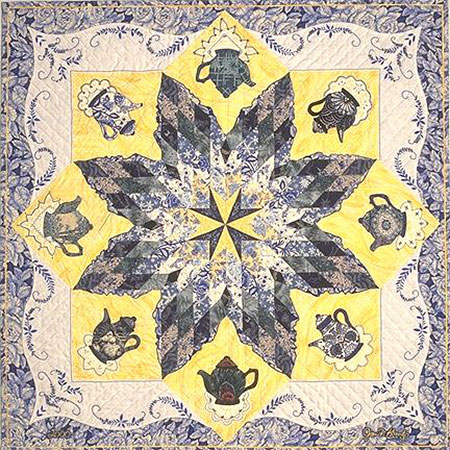 Tea Time Lone Star Quilt