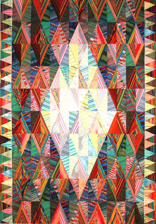 Stripes n' Plaids Faux Diamond Quilt