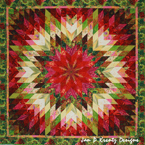 Garden Starburst quilt