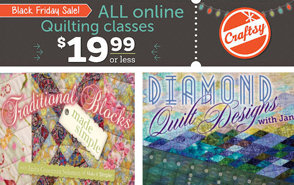 November 2014 Craftsy sale