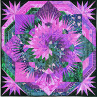 Spiral Lone Star purple green 1