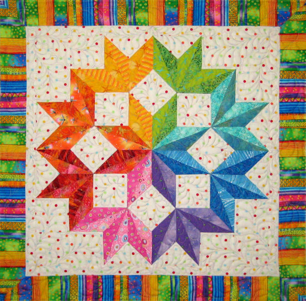 Rainbow Split Broken Star