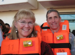 Jan & Don The evacuation drill!