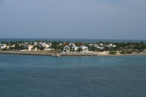 Key West view from the ship