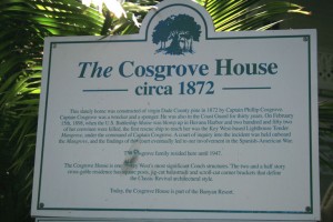 The Cosgrove House sign