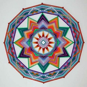 Wildflower Dance mandala