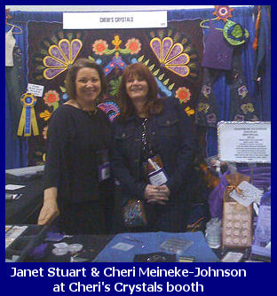 Cheri's Crystals booth