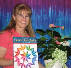 Jan Krentz and Quick Star Quilts book