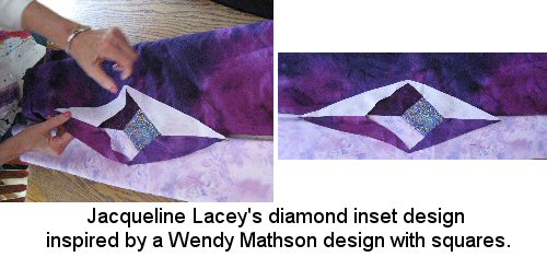 Jacqueline Lacey's diamond design