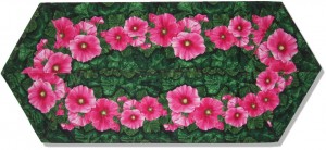 Hollyhock Gardens Table runner