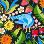 Jane's Early Birds fabric